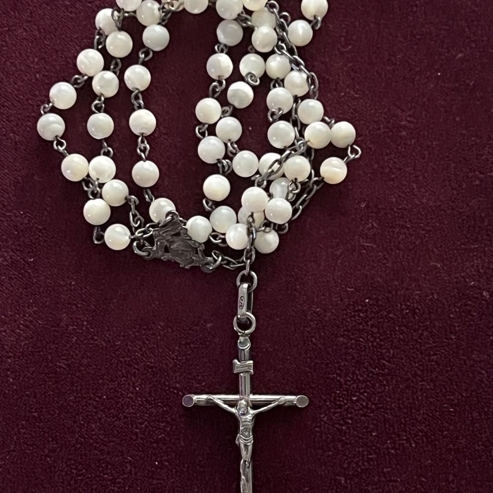 Vintage Rosary from the Vatican Blessed by Priests